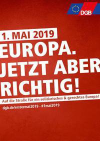 „Europa. Jetzt aber richtig!“ - 1. Mai 2019 @ Rheinuferpromenade, in der Nähe des KiT